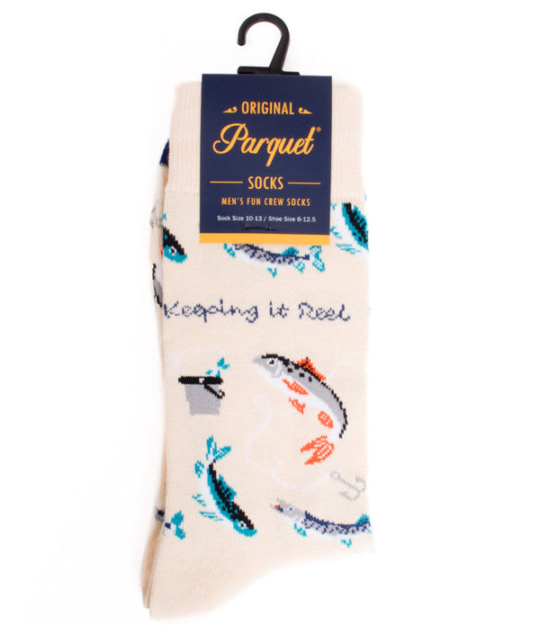 Men's Novelty Socks - Fishing