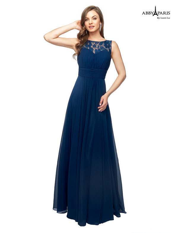 Lucci Lu style 93078 dress in navy