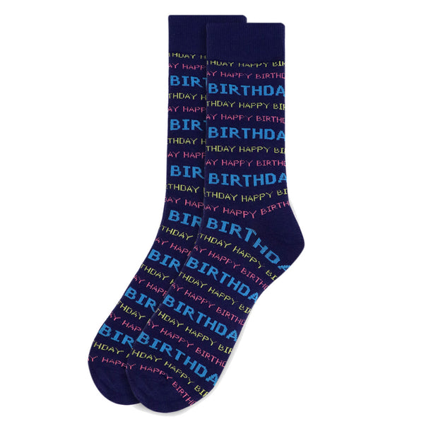 Men's Novelty Happy Birthday Socks