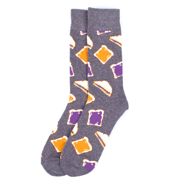 Men's Jam & Bread Novelty Socks