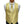 Flow 'Dynasty' Men's Fullback Vest and Tie Set  - Buttercup Yellow