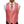 Flow 'Dynasty' Men's Fullback Vest and Tie Set - Coral