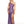 ALYCE Paris 140269 Purple Fitted Sequin One Shoulder Dress with Slit - Size 12