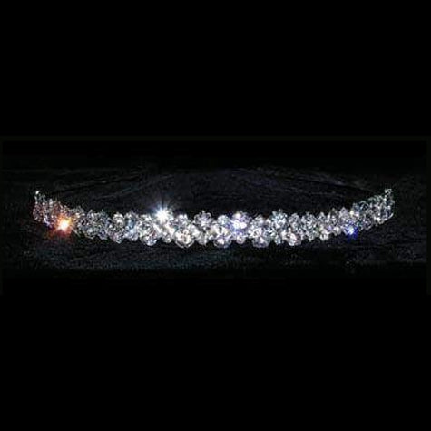 Crystal Rhinestone Alternating Stone Headband