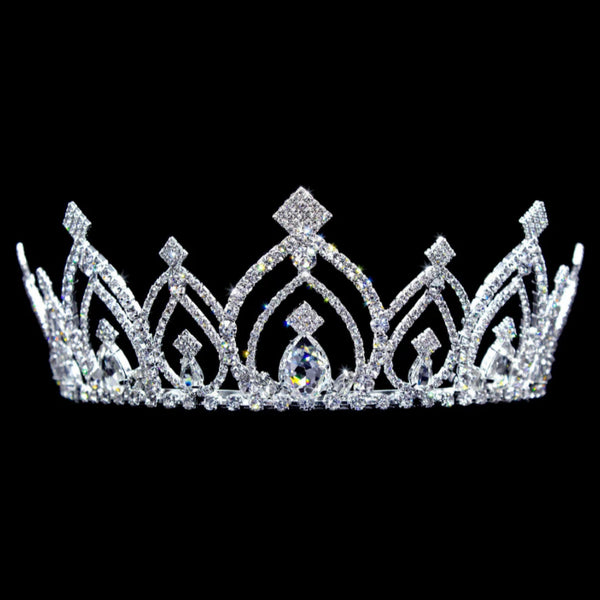 Extreme Sparkle Crystal Rhinestone 2.5" Silver Tiara