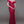 ALYCE Paris 1789 Raspberry Pink Off the Shoulder Sheath Dress with Train - Size 8