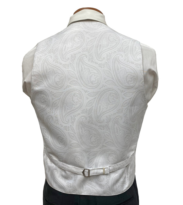 Flow 'Dynasty' Men's Fullback Vest  - White