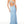 ALYCE Paris 61339 Light Periwinkle Fitted Sequin Dress with Slit - Size 8