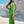 INTRIGUE by Blush 91014 Ocean Blue Fully Beaded Dress with Slit - Size 4