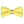 New Solid Satin Pretied Bow Ties - Light Yellow