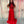 ALYCE Paris 60160 Red Halter Chiffon Dress - Size 0
