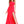 Ava Presley 36010 Coral Red One Shoulder Fitted Dress with Slit - Size 8