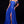 Ava Presley 37323 Cobalt Blue Off the Shoulder A-Line Dress with Slit - Size 12