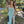 Athena Prom 8855 Fitted Sequin Dress with Cowl Neckline - Mint, Hot Pink or Pastel Blue