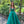 ALYCE PARIS 1757 Elegant Mikado A-Line Dress with Pockets - Royal Blue or Pine Green