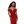 Alyce Paris 61187 Red Sweetheart Off the Shoulder Velvet Sequin Dress - Size 14
