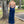 ALYCE Paris 6440 Navy Silver Sequin Chiffon Dress