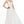 ALYCE Paris 1389 Diamond White V-Neckline Chiffon A-Line Dress