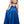 ALYCE Paris 1756  Luminous Satin V-Neck Dress with Slit - Royal Blue or Neon Purple