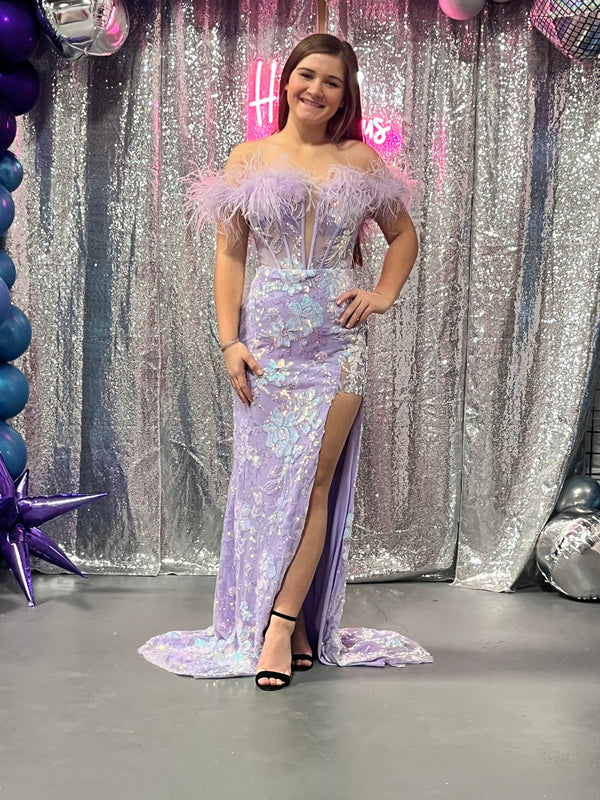 Alyce Style 1821 in Lilac 