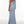 ALYCE Paris 61151 Navy Blue One Shoulder Long Sleeve Dress Embellished with Hot Stones