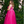 Athena Prom 8405 Fuchsia Pink Tulle A-Line Dress with Slit