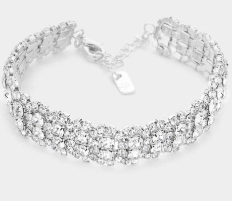 Bubble Stone Evening Bracelet