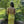 Blush Prom 12124 Yellow Fitted Sequin Dress with Strappy Back and Slit