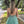 Blush Prom 12150 Fern Green Glitter Tulle A-Line Dress - Size 6