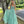 Blush Prom 12150 Fern Green Glitter Tulle A-Line Dress - Size 6