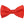 New Solid Satin Pretied Bow Ties - Coral Red