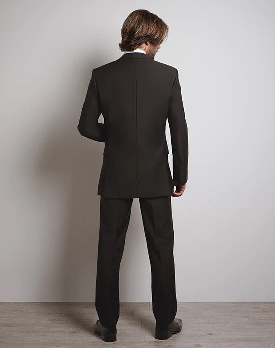 Black Harmony LUXE Black Tuxedo Back View