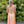 Cecilia Couture 2107 Champagne (Peach) Satin A-Line Dress