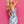 CLARISSE 30345 Light Blue Multi Floral Sequin Cocktail Dress - Size 0