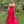 Dave & Johnny 10256 Red Satin Slim A-Line Dress