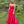 Dave & Johnny 10256 Red Satin Slim A-Line Dress