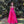 Dave & Johnny 8777 Fuchsia Pink A-Line Dress - Size 6