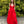 ENVIOUS Couture 1753 Red V-Neck Taffeta Ballgown - Size 10