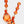 Triple Stone Teardrop Link Dangle Evening Earrings