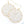 Faceted Beaded Round Dangle Earrings - White or Hot Pink