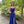 FLAIR Prom 24740 Royal Blue Sequin Sheath Dress with Slit and Train