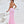 INTRIGUE by Blush Prom 91033 Bubblegum Pink High Neck Sequin Sheath with Slit - Size 8