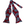 Steel Blue and Cream Paisley on Red Design Self Tie Bow Tie