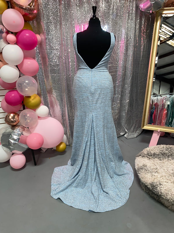 Jovani Style 02472 In Soft Blue Back