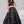 JOVANI 40387 Black Charcoal Grey Plaid 2 Piece A-Line Dress