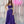 JVN by Jovani 89651 Purple Sweetheart Chiffon A-Line Dress - Size 2