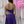 JVN by Jovani 89651 Purple Sweetheart Chiffon A-Line Dress - Size 2
