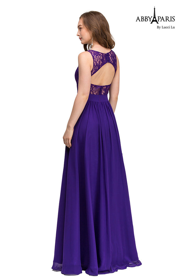 Lucci Lu style 93065 dress in Purple