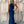Lucci Lu 981028 Royal High Neck Lace Up Back Jersey Fitted Dress