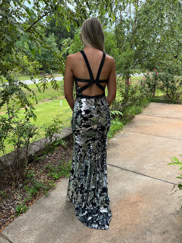 Lucci Lu Style 981069 in Platinum Back